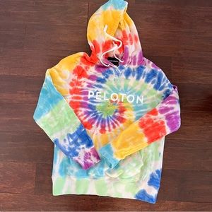 Peloton x Spiritual Gangster Size Small Tie Dye Hoodie